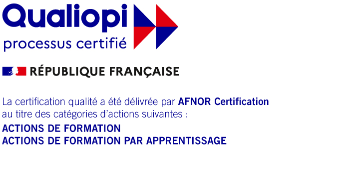Logo Qualiopi avec Marianne